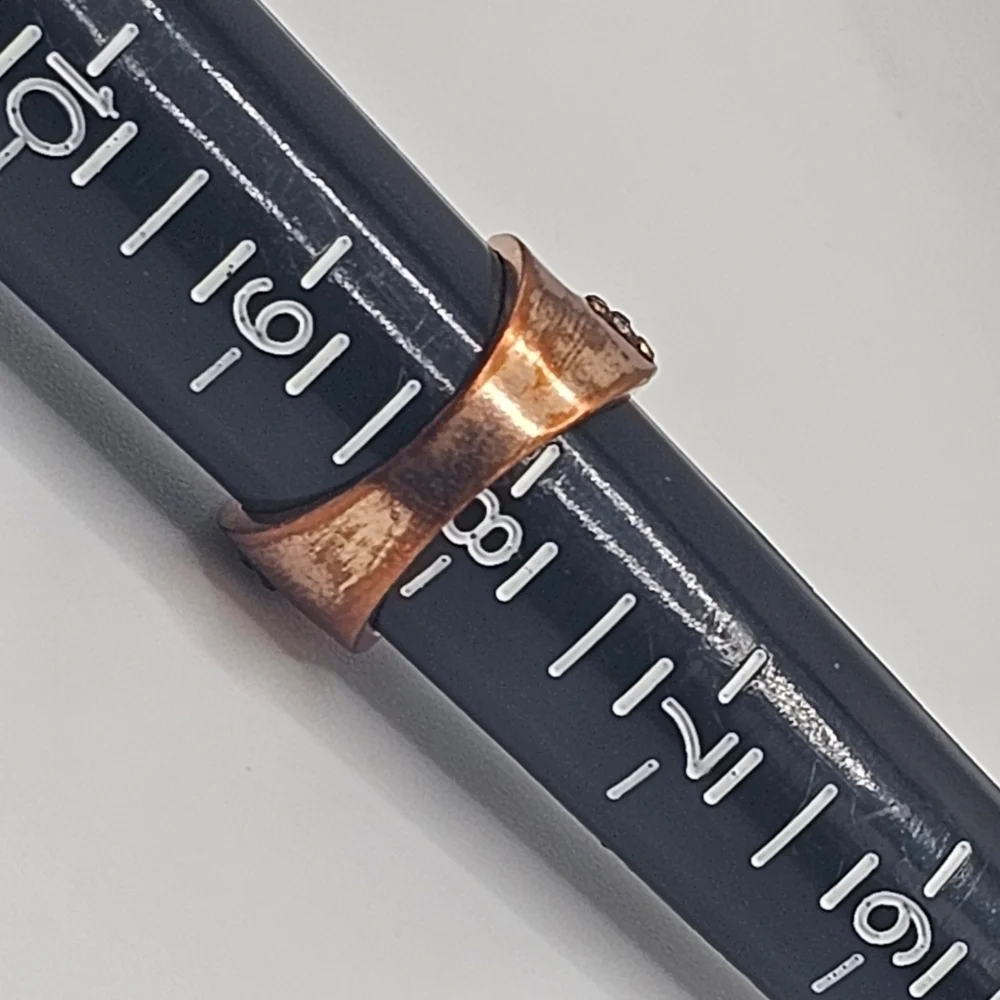 Rhinestone Band Ring (Size 8.5)